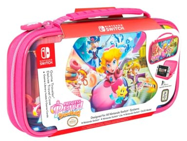 Nintendo Pochette de Transport et de Protection Officielle Princess Peach Showtime Switch™, Compatible Lite et OLED