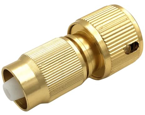 HIAKDOFT Raccords Rapides pour Tuyaux D'arrosage Jardinage Adaptateur Aluminium Résistant Corrosion Connexion Rapide sans Outil pour Arrosage Extérieur Irrigation