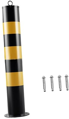Generic Palo di, Segnaletica di, Palo di Barriera per Parcheggio in di Acciaio Al Carbonio per Uso Esterno, Supermercati, Passere, Stile F