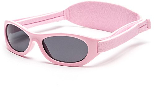 Kiddus Baby Sonnenbrille für Kleinkinder, Jungen und Mädchen, Ab 6 Monate bis 2 Jahre, 100% Sonnenfilterschutz UV400, Verstellbarer weicher Riemen, BPA-frei, Reisezubehor