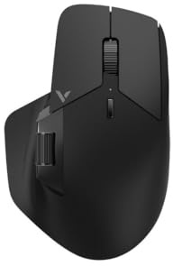 Rapoo VT0Mini trådlös 2,4 GHz högpresterande spelmus med 26 000 DPI optisk sensor, 50 G acceleration, 650 IPS, upp till 160 timmars batteritid, PC/Mac – svart