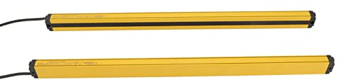 HETHLIF Sensor de Cortina de Luz, Dispositivo de Seguridad de Rejilla de Luz de Seguridad Interruptor de Sensor de Cortina de de Pantalla de de, Dispositivo de de Rejilla de de de, de Aluminio (12