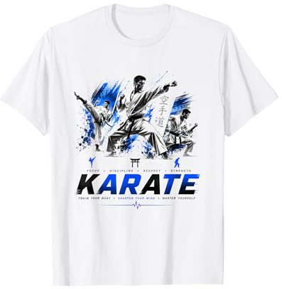 Chemise de karaté pour Homme, Costume de karaté pour Femme T-Shirt