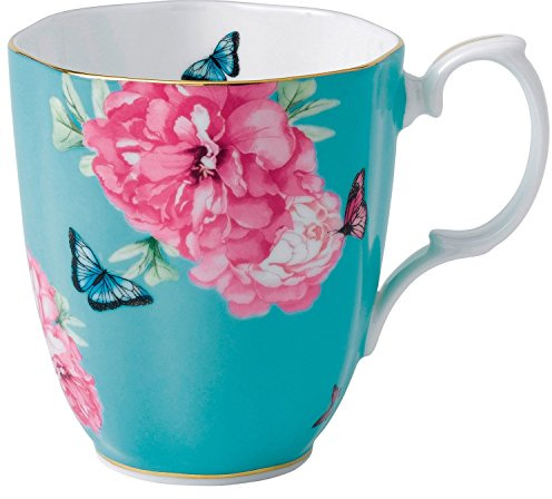 Royal Albert Miranda Kerr Friendship 40001826 Mug en Porcelaine Fine Turquoise 0,40 l