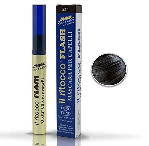 MASCARA PER CAPELLI IRMA IL RITOCCO FLASH TONO SU TONO NERO 10ML