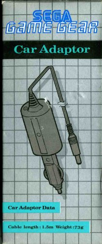 Sega Game Gear Car Adaptor