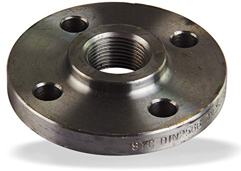 Stabilo-Sanitaer Gewindeflansch 1 1/2' 150x16mm DN40 schwarz Schweissfitting Rohrflansch Flansch