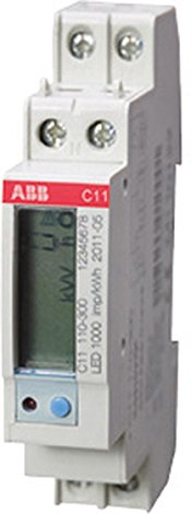 ABB C11 110-301 Wechselstromzähler 'Stahl', None, 1-phasig, 5 A 2CMA103572R1000