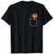 Lustiges Affe In Der Brusttasche Geschenk Affen Pocket T-Shirt