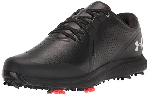 Under Armour Mens CHD RST Spiked Golf Shoes Black 9.5