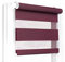 Fenster DEKOR - Rollos für Fenster Weinrot - Klemmfix Rollo ohne Bohren 150 x 57 cm - Doppelrollo mit einer breiten Auswahl an Größen und Farben - Blickdichte Rollos, einfach zu montieren