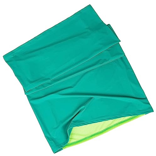 Sensory Owl Sensorischer Tunnel Für Kinder Sinnestunnel Stofftunnel Spieltunnel 50 x 200 cm Sensory Play Stressabbau Autismus ADHD Hilfsmittel Waschbar Elastisch Lycra Grün Hellgrün