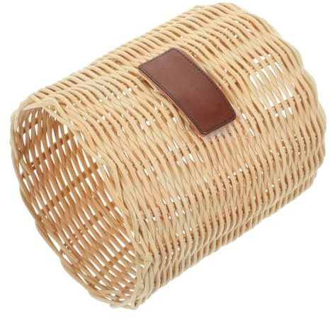 TOGEVAL Cache Bouteille De Gaz Exterieur Housse Protection Rotin pour Bouteille Gaz Compatible avec Réservoirs De Camping