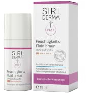 SIRIDERMA Getönte Tagescreme | mittlerer bis dunkler Hautton I Natürliche Tönung für das Gesicht | Bei empfindlicher Haut | Auch bei Rosacea (ohne Parfum, 15 ml)