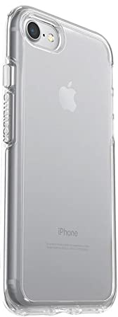OtterBox iPhone SE 3rd/2nd Gen, iPhone 8 & iPhone 7 (not compatible with Plus sized models) Symmetry Series Case- CLEAR, ultra-sleek, wireless charging compatible, raised edges protect camera & screen