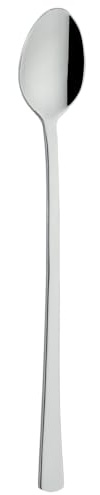Grunwerg SOSWMS Clarence Soda Spoons, 18/10 Stainless Steel, Silver