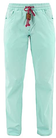 Café Kraft Damen Madonna Pants Boulderhose Kletterhose Climbing (DE/NL/SE/PL, Alphanumerisch, S, Regular, Regular, Beach Glass)