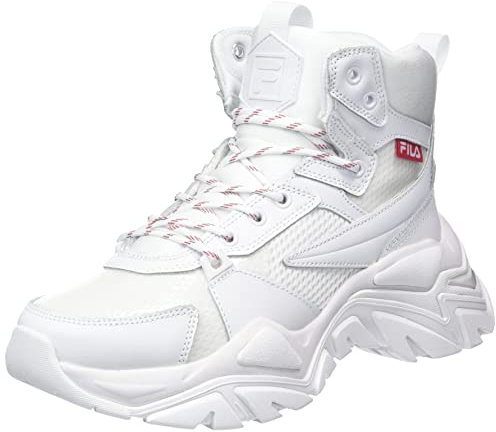 FILA ELECTROVE Desert Boot wmn, Zapatillas Mujer, White-Teaberry, 41 EU