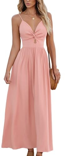 CUPSHE Robe d'été pour Femme - Col en V - sans Manches - Couleur contrastée - Imprimé Floral - Mini Robe décontractée - pour fête, Plage