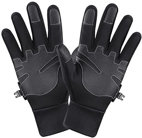 TOGEVAL 1 Paar Warme Handschuhe Touchscreen-fahrradhandschuhe Winddichte Outdoor-reithandschuhe Für Herren Sport