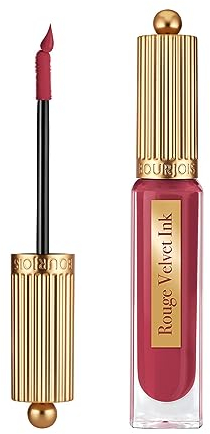 Bourjois Rouge Velvet Ink, Rossetto Opaco Liquido a Lunga Durata, 15 Sweet Dar(k)ling, 3.5ml