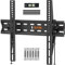 ELIVED Tilt TV Wall Bracket, Ultra Slim TV Mount for Most of 26-60 inch Flat or Curved LCD, LED, OLED tvs with VESA 75x75mm-400x400mm up to 45KG, Tool-free Adjustable Tilting EV007