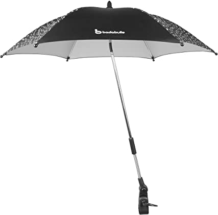 Badabulle Sonnenschirm Schwarz