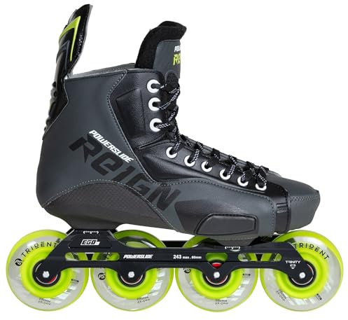 Powerslide Ares 80 - Patines en línea para hockey en línea, para hombre y mujer, talla 44