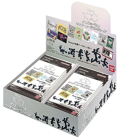 Bandai Disney 100 Wonder Card Collection (Pack Box) 20 Pack