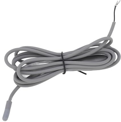 Stainless Steel Temperature Sensor Probe 2 Meter Cable High Accuracy Thermostat Probe for Greenhouse Manufacturing Laboratory Medical Equipment