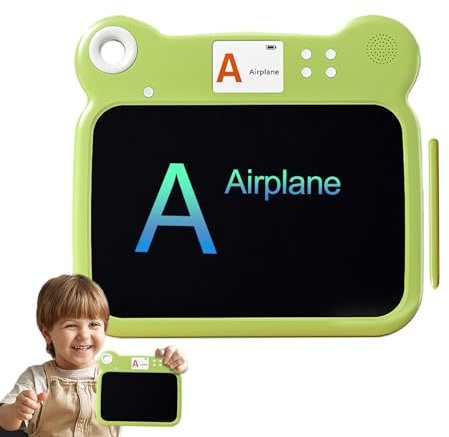 Pizarra de escritura LCD para,Tabla Educativa de Aprendizaje de 20 Centímetros - Tabla de garabatos | Para aprendizaje, viajes, escuela, avión y