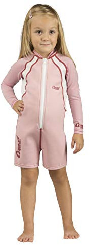 Cressi Kinder-Badeanzug, langärmelig, Rosa, Größe XL