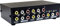 Duttek 4 Port AV Switch RCA Switcher 4 In 1 Out Composite Video L/R Audio Selector Box for DVD STB Game Consoles