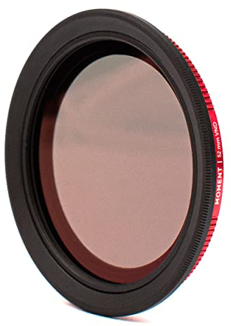 'Moment Variable ND Filters (2–5 stopp & 6–9 stopp) – Schott B270 Pro Cinema Glass, anti-reflekterande nano multi-coated, 2 modeller för exakt ljuskontroll (2–5 stops, 52 mm)