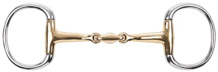 Olivenkopfgebiss KAUGAN®-SHAPED 14 mm, doppelt gebrochen