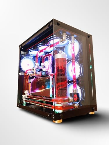 VIXIA High End Custom Watercooled Gaming PC - Intel Core i7 14700K - Aorus GeForce RTX 4070ti - Corsair DDR5 32GB - Samsung 990 Pro PCIe4.0 NVME 2TB - Dual Cooling - VXD-90B