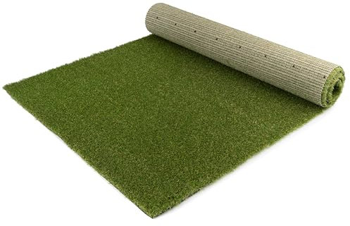 Primaflor Kunstrasen MIAMI 22mm - 2,00m x 5,50m, dichter, naturgetreuer Rasenteppich für Garten, Balkon & Terrasse | wetterfest, UV-stabil & wasserdurchlässig | künstlicher Rasen einfach zu pflegen
