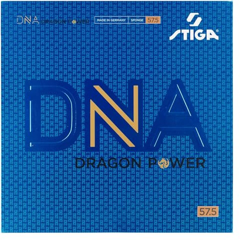 STIGA Unisex - Adult DNA Dragon Power Table Tennis Pad Red 57.5