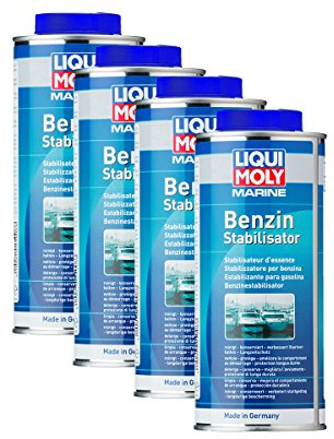 4 X Liqui Moly 25008 Marine Stabilizzatore benzina 500 ML