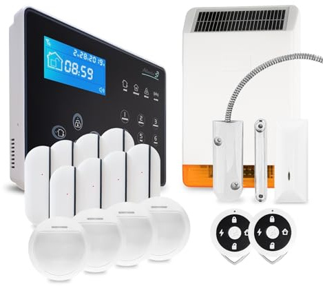 Alarma doméstica inalámbrica NEOS - Kit 6 (MD-326R) - Atlantic'S