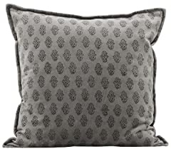 House Doctor, Kissenbezug, Velv, Grau