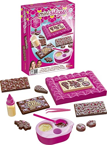 Lansay – Mini Delices Créa-Tablettes – Kit Cuisine Enfants Chocolat pour Fille dès 6 Ans – Atelier Créatif Pâtisserie – Accessoires Inclus – Kit Créatif Enfants – Idée Cadeau