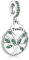 SBI Jewelry Family Tree Charm for Bracelet Green Birthstone Tree of Life Charm Mum Daughter Sister Mothers Day
