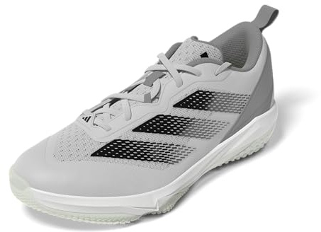 Adidas Womens Adizero Instinct Turf Trainer Softball, Team Light Grey/Black/Grey, 6
