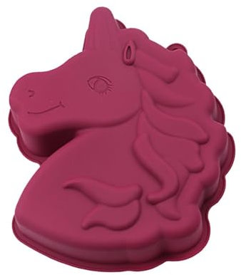 Moule De Cuisson En Silicone Poney, 1 Pièce, Moule De Cuisine, Moule De Cuisson En Silicone, Moule À Gâteau, Bricolage, Outils De Cuisson, Moule À Dessert De Fête