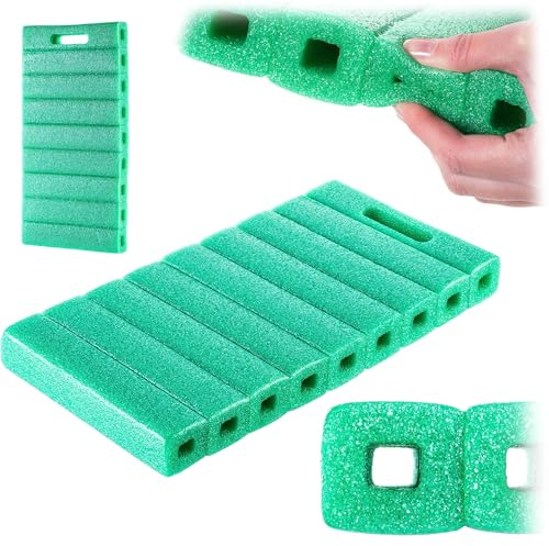 KADAX Kniekissen für Gartenarbeit, 40 x 20 x 4 cm, Komfortable Kniepolster aus Schaumstoff, Knieschoner für Arbeiten im Garten, Kniematte, Knieunterlage