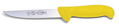 F. Dick Ausbeinmesser Steif/Metzgermesser ErgoGrip (Klinge Messer 15 cm, Messerstahl rostfrei, 56 HRC) - 82259151-02 - Gelb