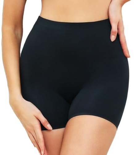 SLIMBELLE® Femme Short sous Robe Panty Anti Frottement Legging Court Culotte Cellulite Jupe Shorty Ultra Fin Lisse sous-vêtement Cycliste