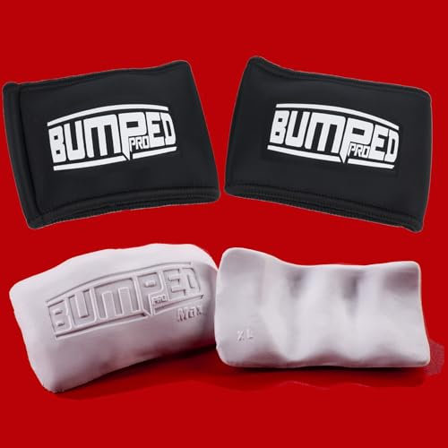 Bumped Pro Max Knöchelschutz, Knuckle Protection Guards, Gel Pad Protector für Boxen und Kontaktsport (Neopren, L)