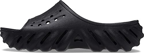 Crocs Echo Slide Unisex-Erwachsene, Schwarz, 39/40 EU